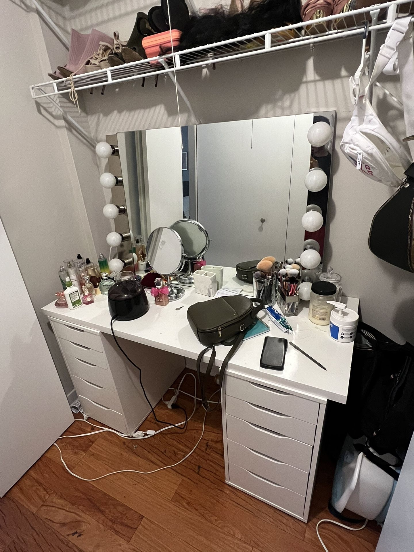 DIY Vanity Set Up From IKEA