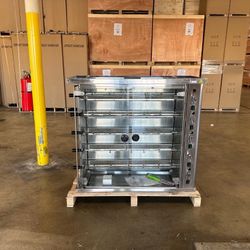NSF 25 Chicken Commercial Rotisserie Oven Machine Gas KJ-5
