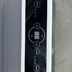 Serene Life Portable Air Conditioner 10,000 BTU Efficient Cooling Dehumidifier White