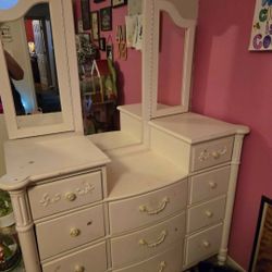 White Vanity Dresser