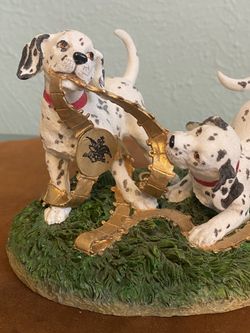 Clydesdale Dalmatian puppies 6”x4.5x4”