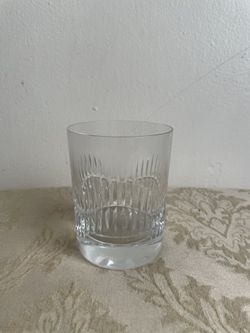 Vintage Baccarat Crystal Serpentine Old Fashioned Glass - Feel Free Free to Ask Questions