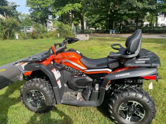 2021 CFMOTO CForce 600 Touring 4x4 – Only 105 Miles – Snow Plow  $6500-BO