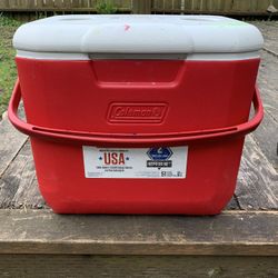 colman cooler with handle