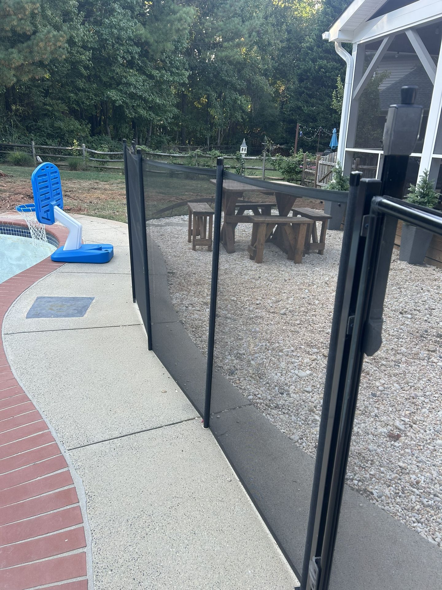 Outdoor Fence For Pool Or Animal Enclosure