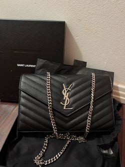 YSL Monogram Envelope Wallet On Chain Bag