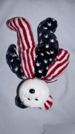 Patriotic Stuffed Bunny Plush Toy
