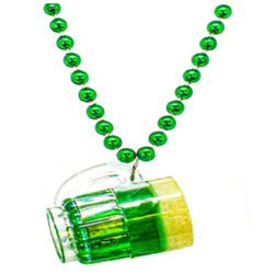St Patty's Day Beer Mug Beads
