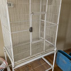 Large Bird Cage With Stand