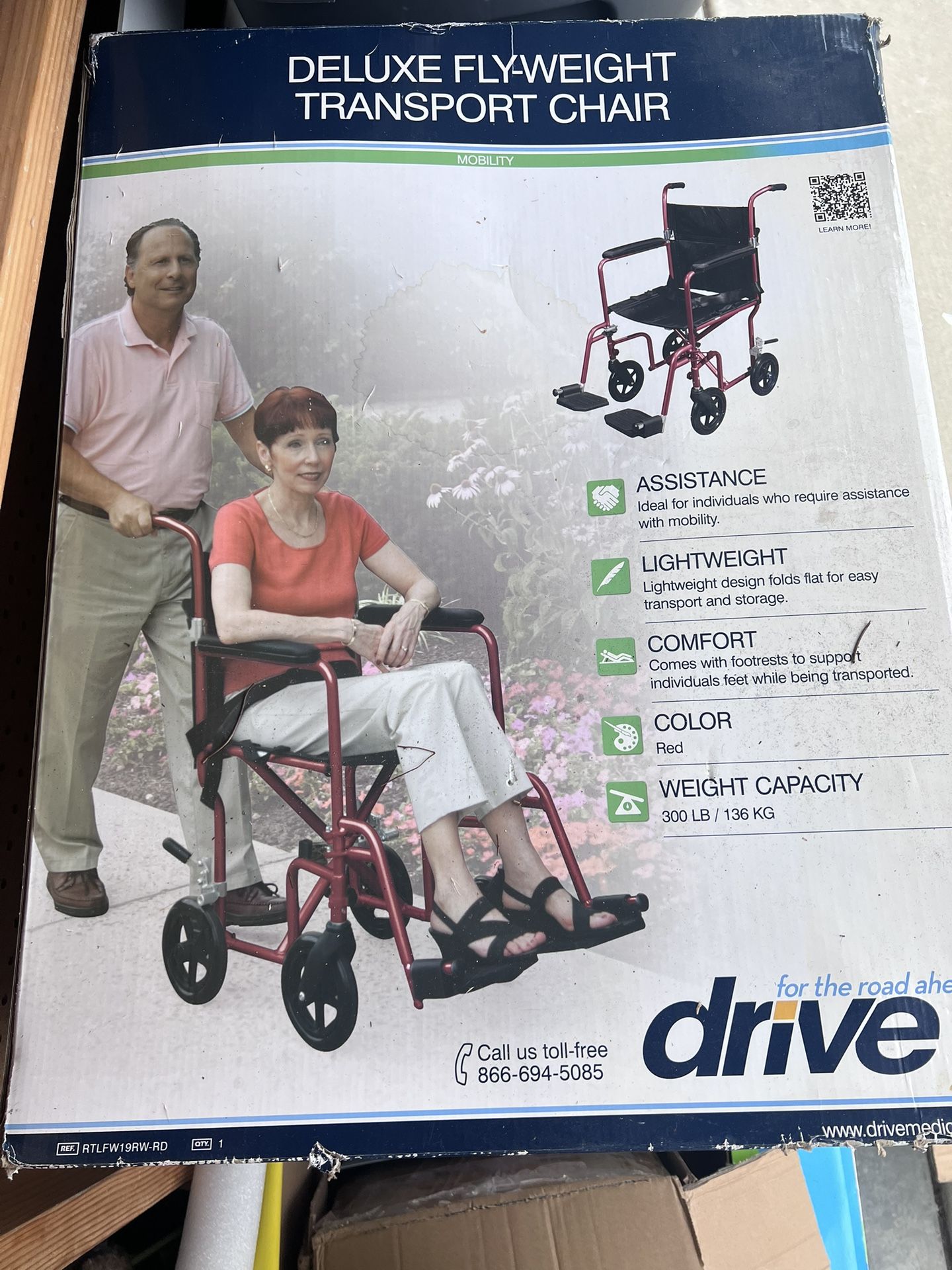 New Wheel Chair In Box 