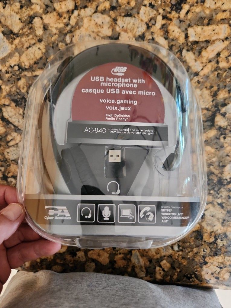 Cyber Acoustics USB Headset