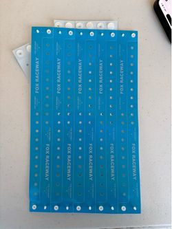 Fox Raceway Motorcross National Wristband