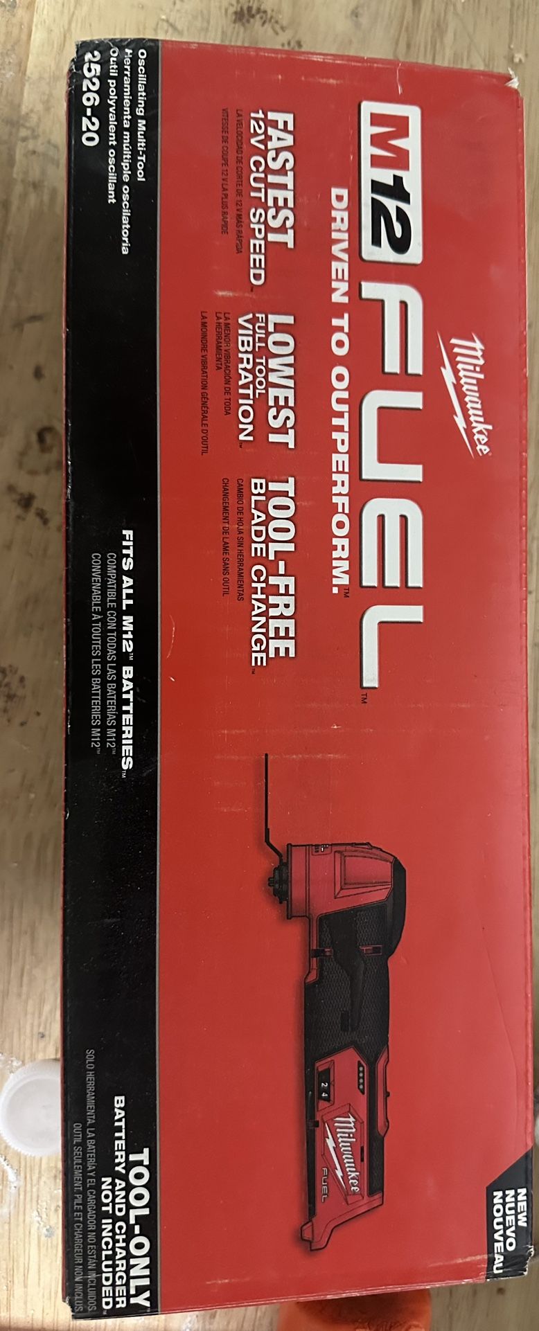 M12 oscillating tool