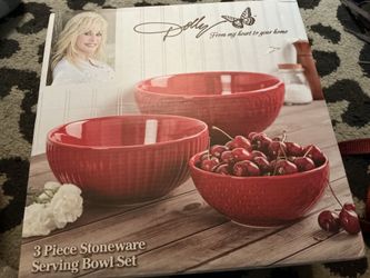 Set Dolly Parton mixing bowls 3pc