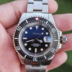 Custom Seiko Deepsea 43mm Watch 