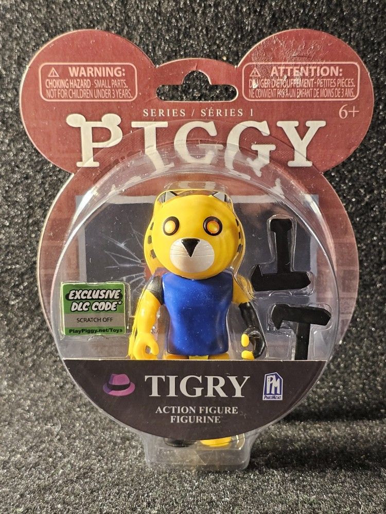 MiniToons PIGGY Series 1 TIGRY 3.5" Action Figure Exclusive DLC Code New!