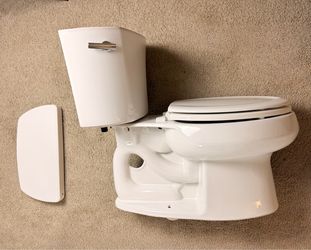KOHLER Wellworth K-3998 — 2-Piece Elongated Toilet