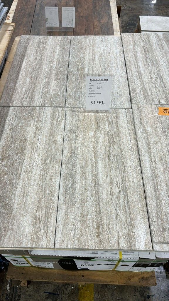 porcelain tile (12x24)