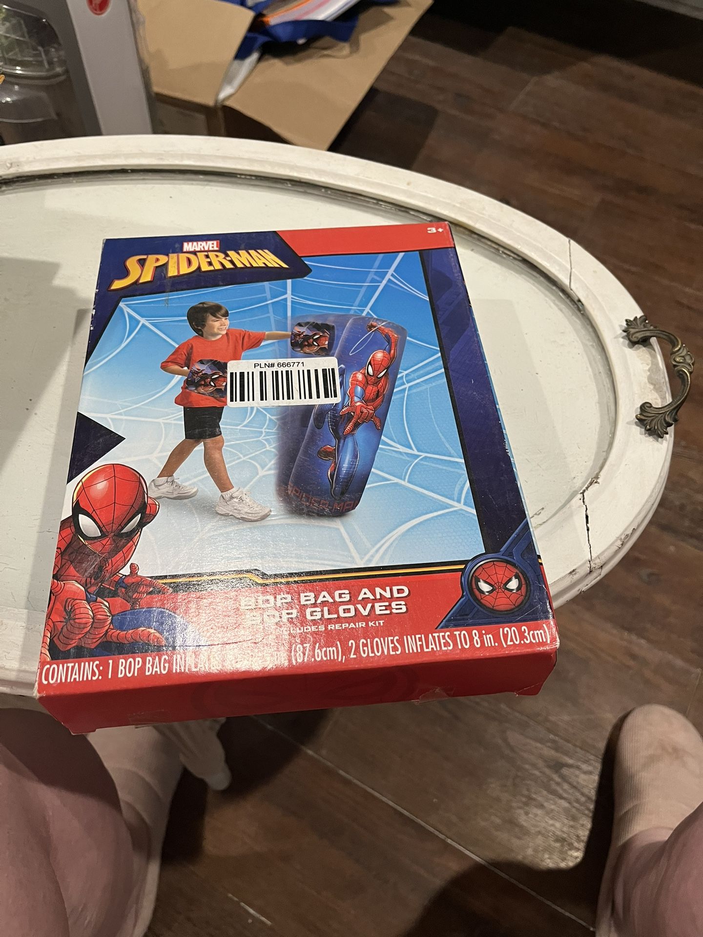 Spider Man Bop Bag And Gloves