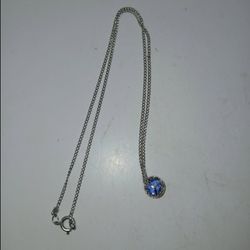 Ati 925 ch slide pendant and chain