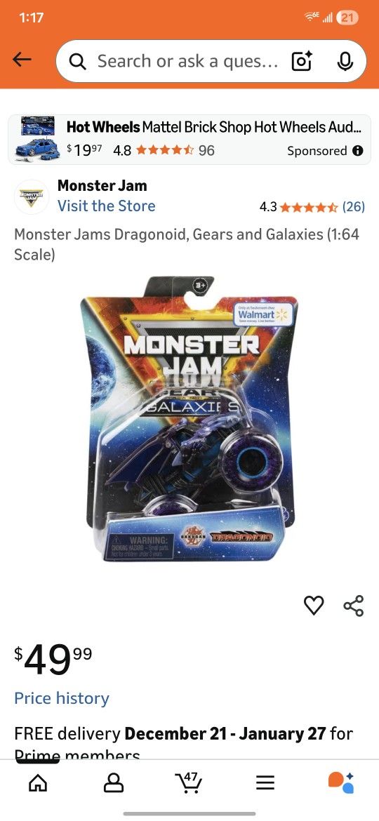 Monster Jam Dragonoid