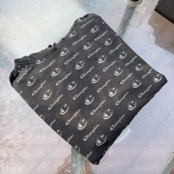 Champion hoodie black size large