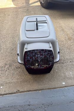 Medium size dog travel carrier