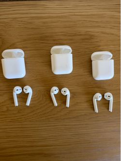 3 sets of 1st gen AirPods