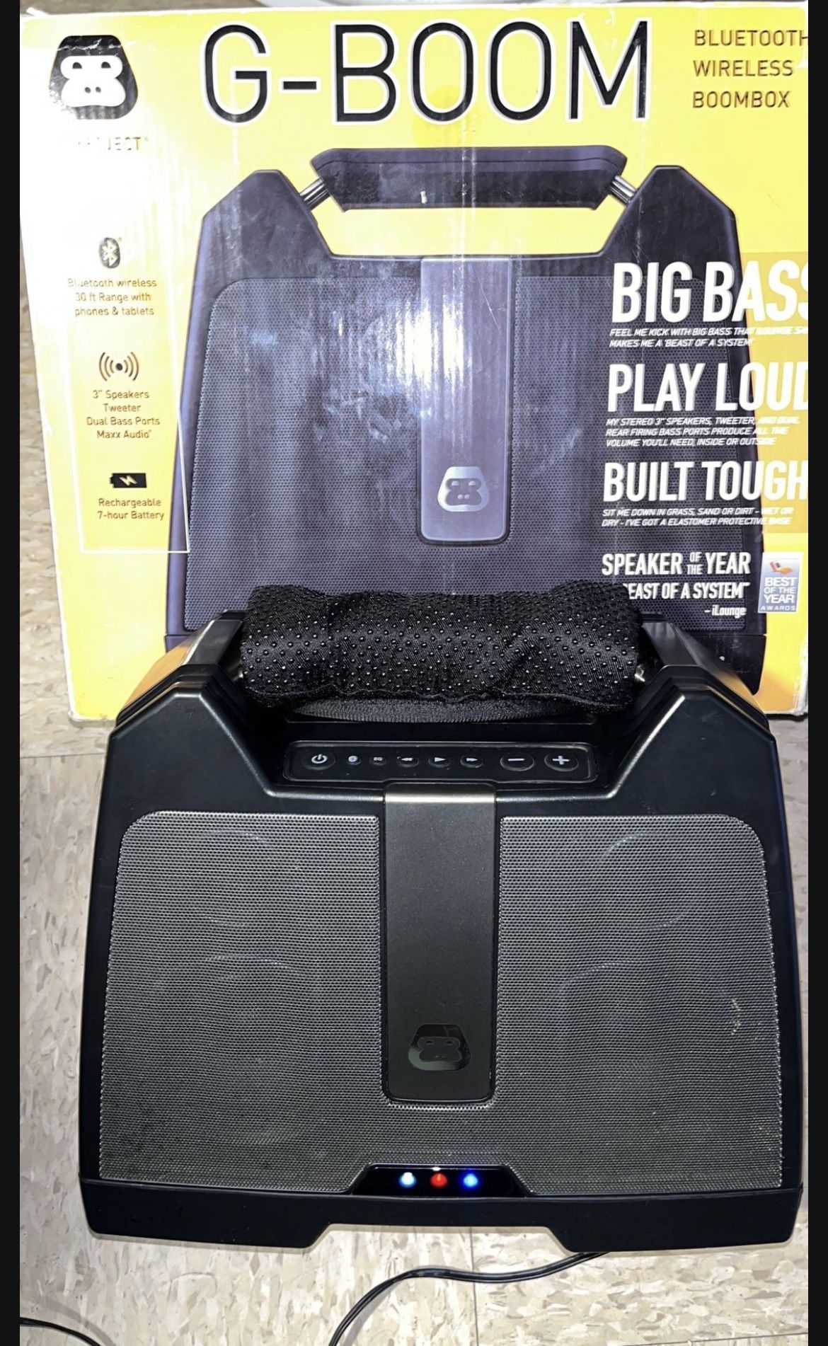 G Boom Bluetooth Speaker 🔊 To