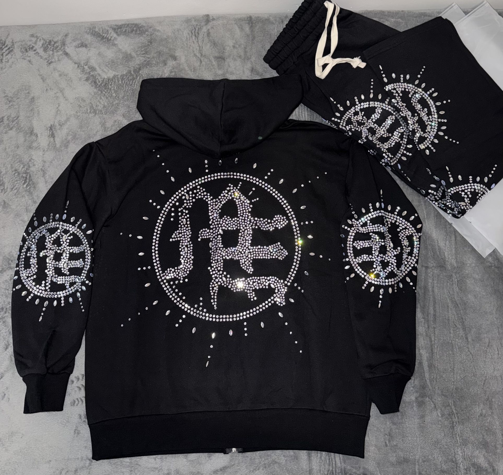 MIXED EMOTION SWEAT SUIT NEW!