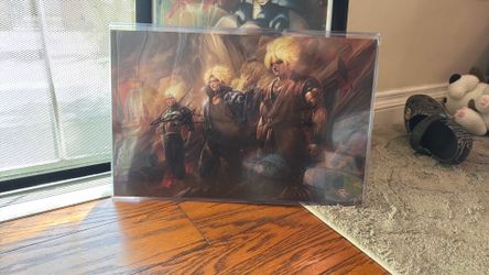 THE UNBREAKABLE WALL autographed by both voice actors