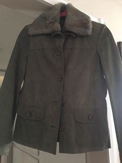 Women's Jacket (faux leather) Green