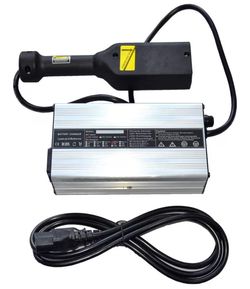 48 Volt Portable Golf Cart Charger 48 Volt 5A Battery Chargers Trojan Golf cart Batteries Golf Cart Accessories with Powerwise Plug D Style for EZ-GO 