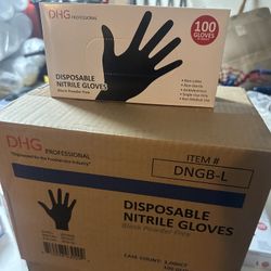Disposable Black Gloves