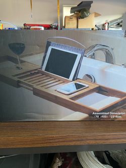 Bamboo Bathtub Caddy Tray