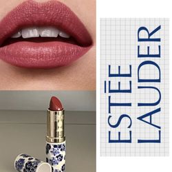 Brand NEW ~ Estée Lauder Limited Edition Lipstick, Rose Goddess. Plumping, Full Coverage.  Size: Full-size,