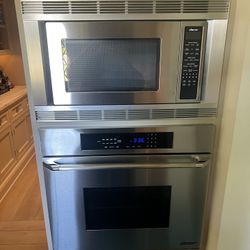 DECOR MICROWAVE W/TRIM & DECOR OVEN PAIR