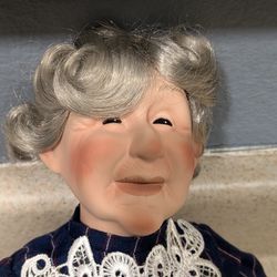 Vintage Richard Simmons NANA Porcelain Collectors Doll.