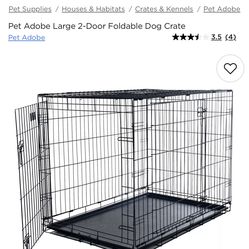 Lg Dog Crate