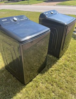 topload washer and dryer