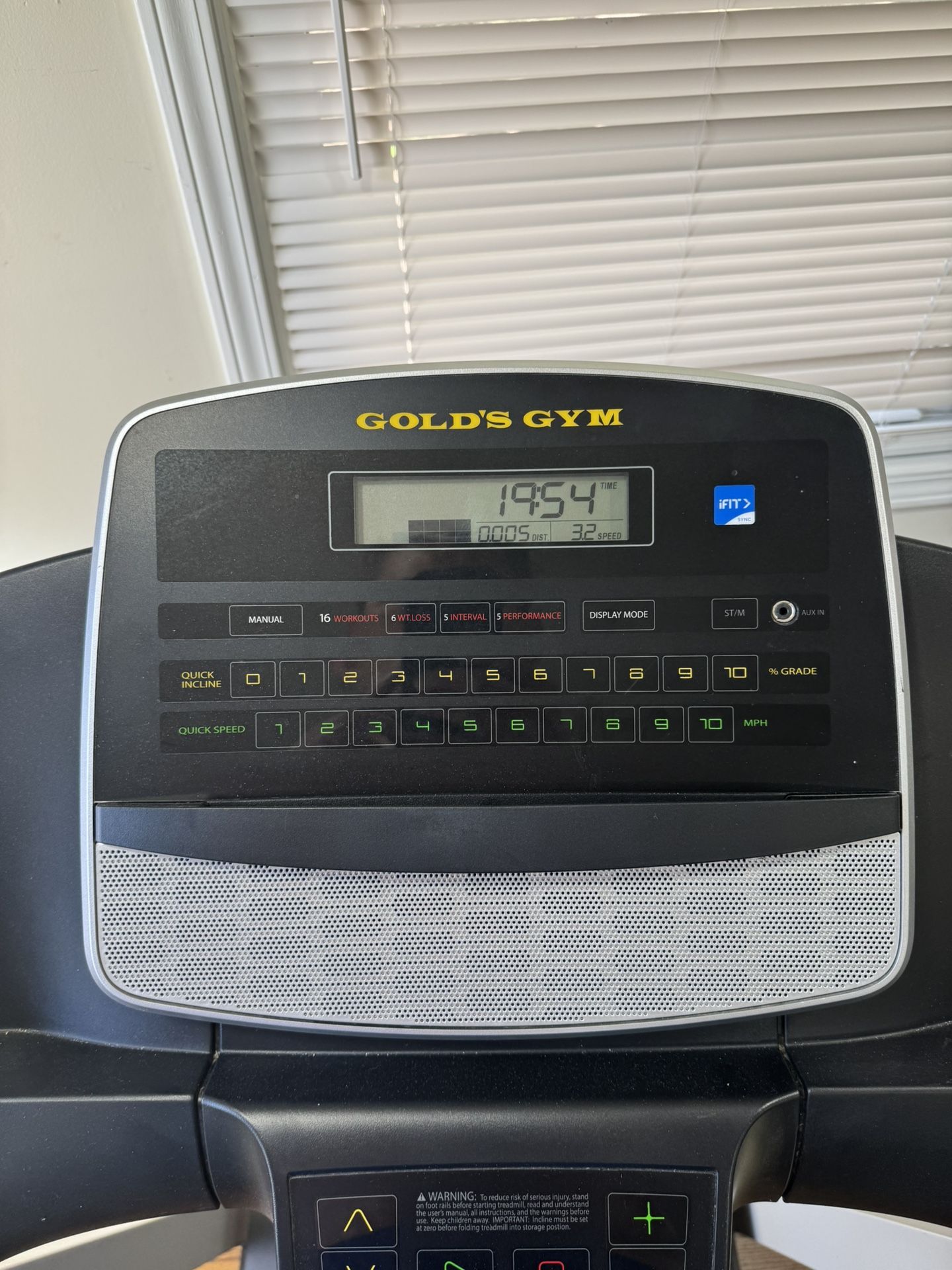 Gold’s Gym Treadmill
