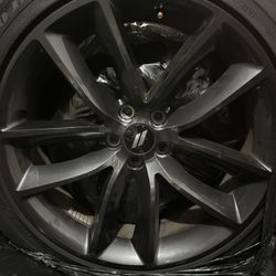 Dodge Charger Scatpack Rims And Tires