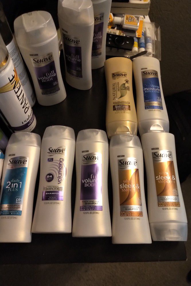 Suave Shampoos And Conditioners