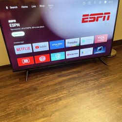 50”TCL Android 4K 2160p UHD Smart TV Model 50S434