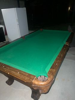 7’ Pool Table w/ Balls – $325