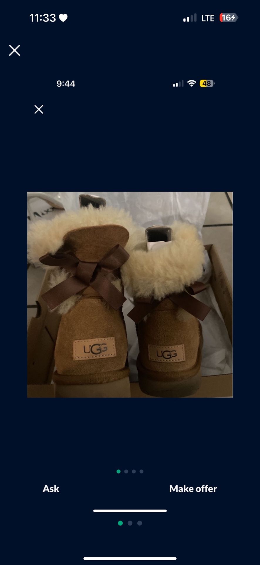 Uggs Size 8.5 In Woman’s