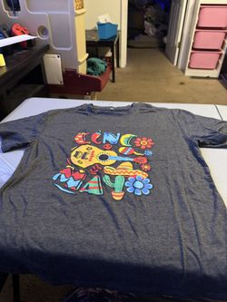 Cinco De Mayo - Size L - Adult T Shirt 