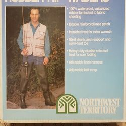 Insulated Hip Waders Size 11
