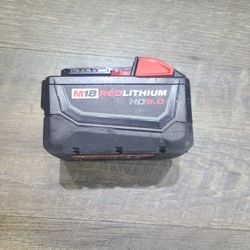 Milwaukee Battery 9.0 Amp Hight Demand
