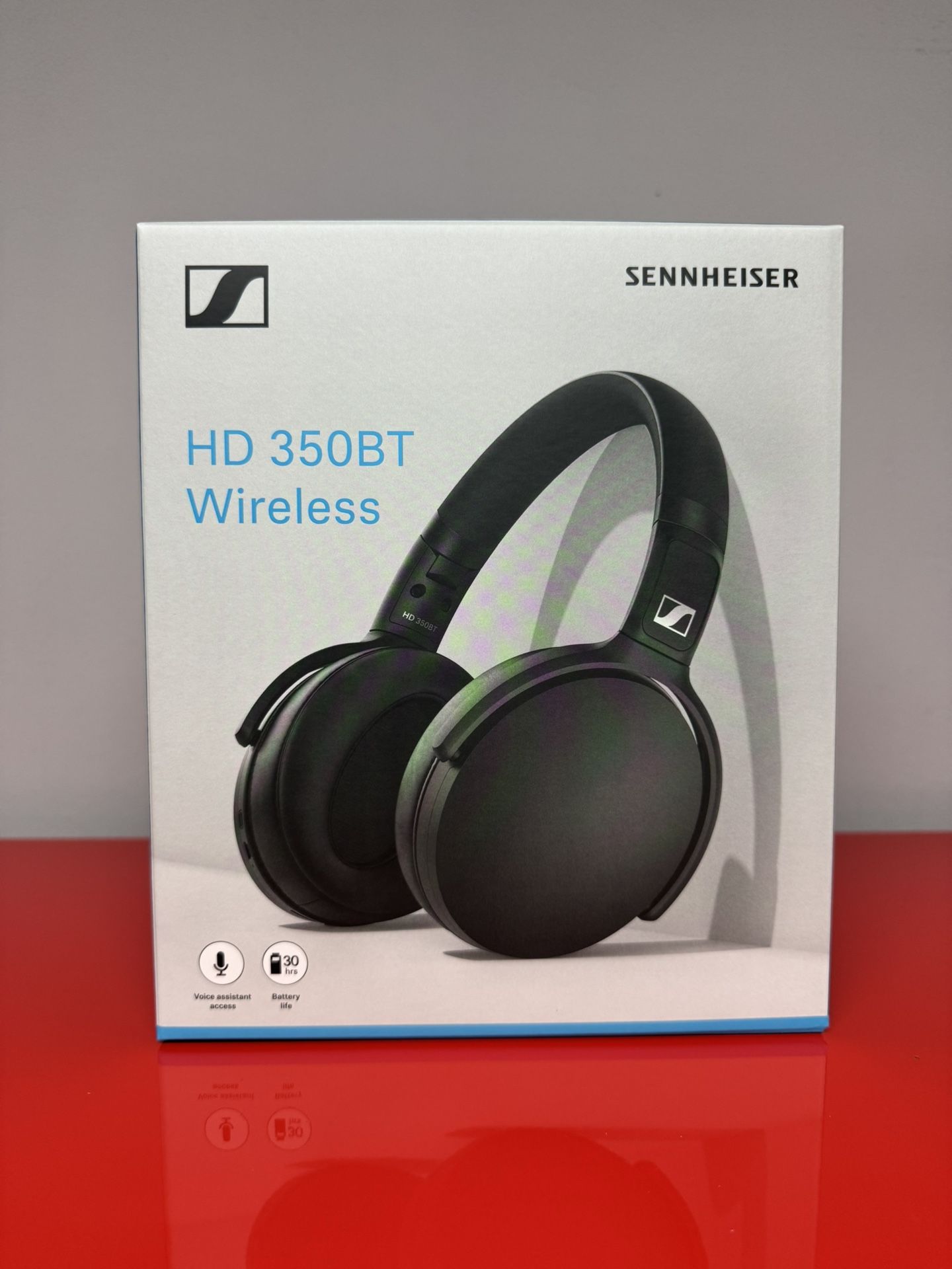 Sennheiser HD350BT Wireless Bluetooth 5.0 Headphones with Mic, 30-Hour Battery